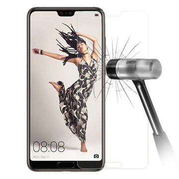 Huawei P20 Pro Skærmbeskyttelse Hærdet Glas - 9H, 0.3mm, 2.5D - Krystalklar