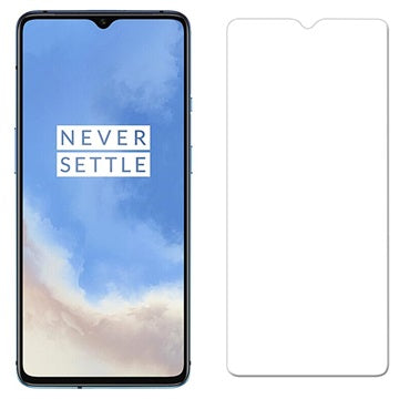 OnePlus 7T Skærmbeskyttelse Hærdet Glas - 9H, 0.3mm - Klar