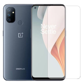 OnePlus Nord N100 Skærmbeskyttelse Hærdet Glas - 9H, 0.3mm - Gennemsigtig