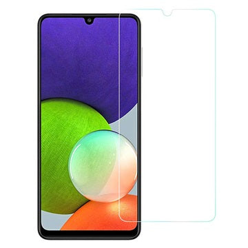 Samsung Galaxy A22 4G Skærmbeskyttelse Hærdet Glas - 9H - Gennemsigtig