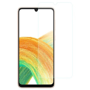Samsung Galaxy A33 5G Skærmbeskyttelse Hærdet Glas - 9H, 0.3mm - Gennemsigtig
