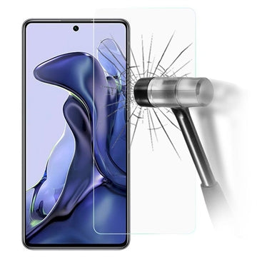 Xiaomi 11T/11T Pro Hærdet Glas - 9H, 0.3mm - Gennemsigtig