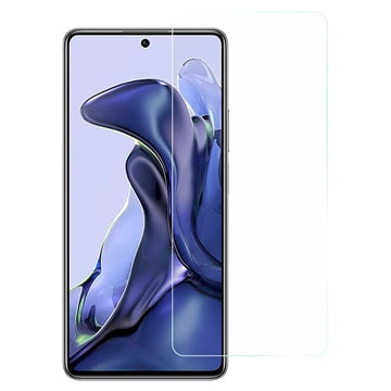 Xiaomi 11T/11T Pro Hærdet Glas - 9H, 0.3mm - Gennemsigtig
