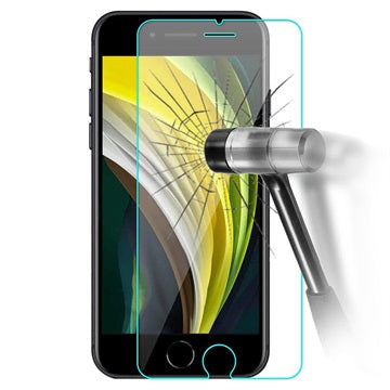 iPhone 7/8/SE 2020/2022 Skærmbeskyttelse Hærdet Glas - 9H, 0.3mm - Klar