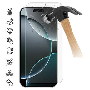 iPhone 18 Pro Skærmbeskyttelse Hærdet Glas - 9H - Case Friendly - Gennemsigtig