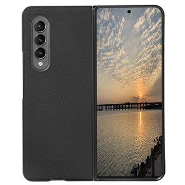 Samsung Galaxy Z Fold4 Textured Hybrid Cover - Sort