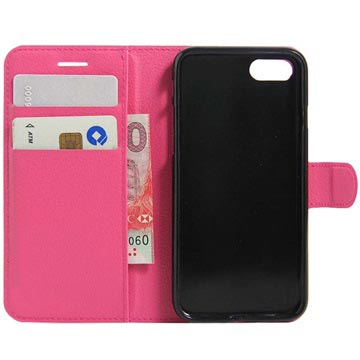 Textured iPhone 7/8/SE (2020)/SE (2022) Pung - Hot Pink