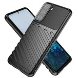 Thunder Series Samsung Galaxy S21 5G TPU Cover - Sort