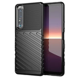 Thunder Series Sony Xperia 1 III TPU Cover - Sort