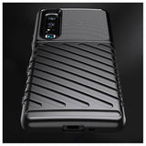 Thunder Series Sony Xperia 1 III TPU Cover - Sort