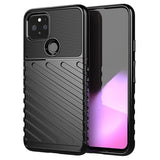 Thunder Series Google Pixel 5 TPU Cover - Sort