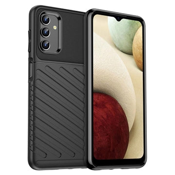 Thunder Series Samsung Galaxy A04s TPU Cover - Sort