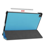 Tri-Fold Series Samsung Galaxy Tab S6 Lite 2020/2022/2024 Folio Taske - Babyblå
