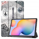 Tri-Fold Series Samsung Galaxy Tab S6 Lite 2020/2022/2024 Folio Taske - Eiffeltårnet