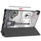 Tri-Fold Series Samsung Galaxy Tab S6 Lite 2020/2022/2024 Folio Taske - Eiffeltårnet