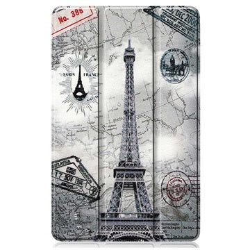 Tri-Fold Series Samsung Galaxy Tab S6 Lite 2020/2022/2024 Folio Taske - Eiffeltårnet