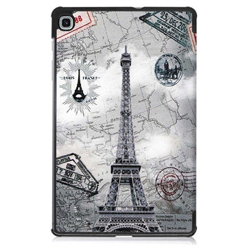 Tri-Fold Series Samsung Galaxy Tab S6 Lite 2020/2022/2024 Folio Taske - Eiffeltårnet