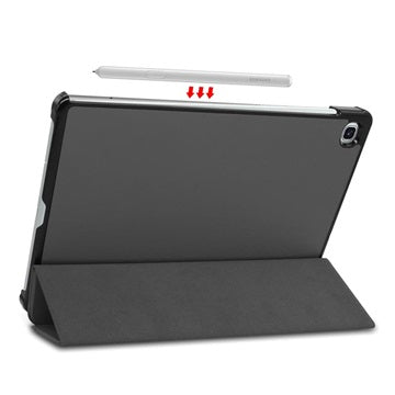 Tri-Fold Series Samsung Galaxy Tab S6 Lite 2020/2022/2024 Folio Taske - Grå