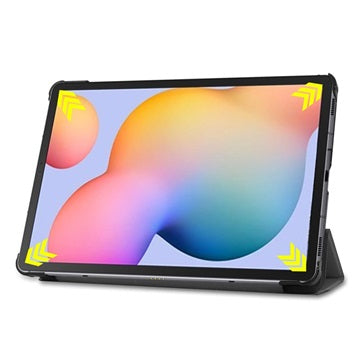 Tri-Fold Series Samsung Galaxy Tab S6 Lite 2020/2022/2024 Folio Taske - Grå