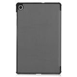 Tri-Fold Series Samsung Galaxy Tab S6 Lite 2020/2022/2024 Folio Taske - Grå