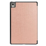 Tri-Fold Series Nokia T21 Smart Folio Cover - Rødguld