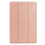 Tri-Fold Series Nokia T21 Smart Folio Cover - Rødguld