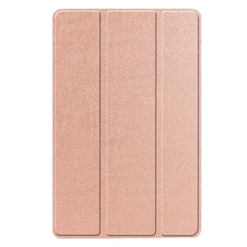 Tri-Fold Series Nokia T21 Smart Folio Cover - Rødguld