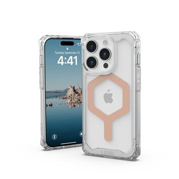 iPhone 15 Pro UAG Plyo MagSafe Series Cover - Rødguld / Is