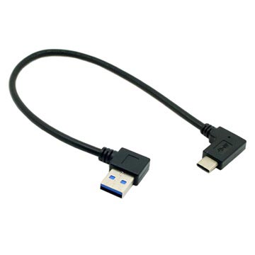 USB 3.1 Type-C / USB 3.0-Kabel - Sort