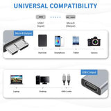 USB-C hun til USB 3.0 Micro B adapter til ekstern harddisk/SSD