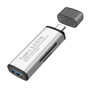 USB-C til USB & SD-adapter / kortlæser