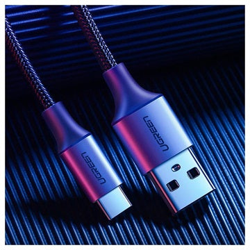 Ugreen Quick Charge 3.0 USB-C Kabel - 3A, 2m - Grå