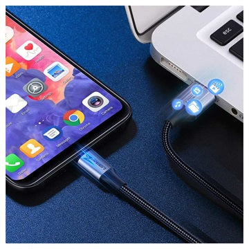 Ugreen Quick Charge 3.0 USB-C Kabel - 3A, 2m - Grå