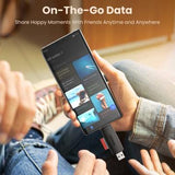 Ugreen USB-C og USB til SD/MicroSD 5Gbps kortlæser