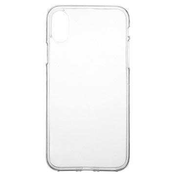 Ultratyndt iPhone X / iPhone XS Silikone Cover - Gennemsigtig
