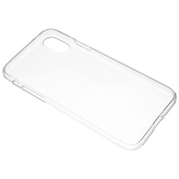 Ultratyndt iPhone X / iPhone XS Silikone Cover - Gennemsigtig