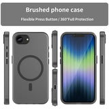 iPhone 16e/17e UltraGuard Matte MagSafe Cover - Sort