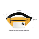 Unisex enkelt skuldertaske / crossbody-taske - sort