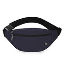 Unisex enkelt skuldertaske / crossbody-taske - mørkeblå