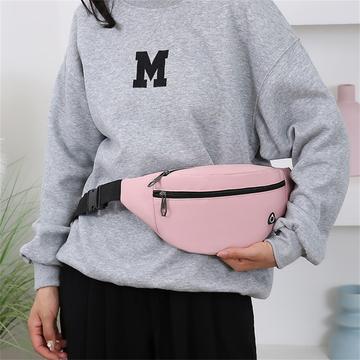 Unisex enkelt skuldertaske / crossbody-taske - mørkeblå