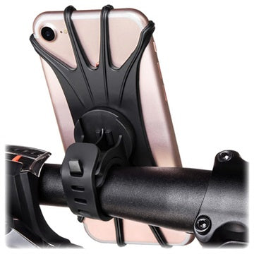 Universel 360 Graders Rotation Silicone Cykelholder - 4-6"