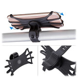 Universel 360 Graders Rotation Silicone Cykelholder - 4-6"