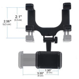 Universal 360 Roterende Bakspejl Holder til Smartphones - Sort
