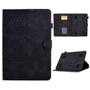 Universal 3D Pattern Smart Tablet Folio Etui - 10" - Sort