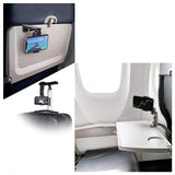 Universel Justerbar Mobilholder til Flyrejser - 5.5-9.5cm - Sort