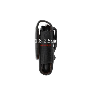 iPhone/smartphone universal bælte cover/taske 16x8.3x1.8cm - Sort
