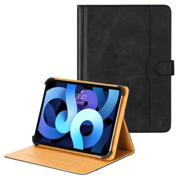 Universal Dual-Color læderetui til tablet - 11"-12.4" - Sort