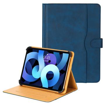 Universal Dual-Color læderetui til tablet - 11"-12.4" - Blå