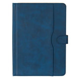 Universal Dual-Color læderetui til tablet - 11"-12.4" - Blå