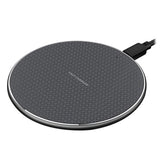 Universal Hurtig Qi Trådløs Opladningspad Q25 - 10W - Sort